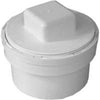 Genova PVC Sewer & Drain Fitting Cleanout with Threaded Plug Spigot x FNPT