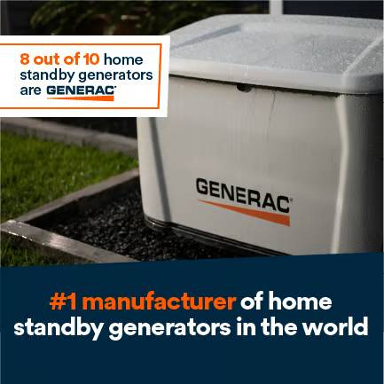 Standby Generator, 22kW with Transfer Switch | Cellular