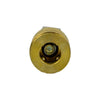 Forney Industries Tru-Flate Style Coupler, 1/4 in x 3/8 in FNPT