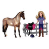 Breyer Classics English Horse and Rider With Tack