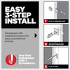 Kwikset Tylo Project Pack - Two Keyed Knobs and Two Keyed One Side Deadbolts - with Pin & Tumbler
