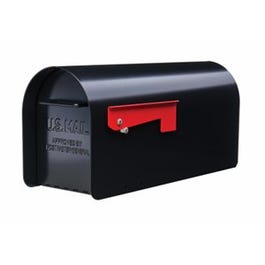 Ironside Post-Mount Mailbox Black Large