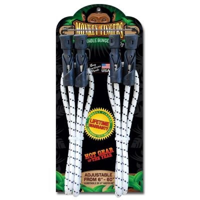 Dura Plastic MF Bungees RTL 2-Pack, Restock Box (2-Packs – 39 Length)