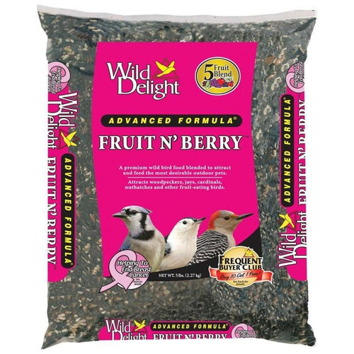 WILD DELIGHT FRUIT & BERRY WILD BIRD FOOD (5 lb)