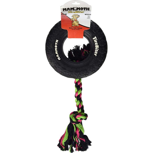 Mammoth TireBiter® with Rope Dog Toy (Large 10)