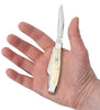 Case Knives Smooth Natural Bone Medium Stockman