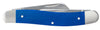 Case Knives Smooth Blue G-10 Medium Stockman with XX Diamond Shield
