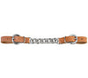 Weaver Harness Leather 4-1/2 Single Flat Link Chain Curb Strap (Russet)