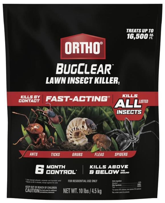 Ortho BugClear Lawn Insect Killer1, 10 lbs (10 Lbs)