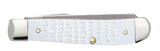 Case SparXX™ Standard Jig White Synthetic Mini Trapper (White Synthetic)