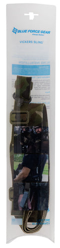 Blue Force Gear VCAS2TO1PB125AAMC Vickers 221 Sling with Push Button Swivels 1.25 W One-Two Point MultiCam Cordura Nylon