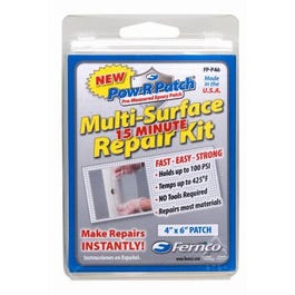 Pow-R-Patch Multi-Surface Repair Kit, 4 x 6-In.