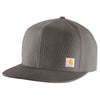 Carhartt Firm Duck Flat Brim Cap (Carhartt Brown, OS)