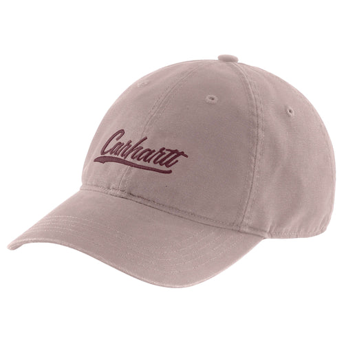 Carhartt Canvas Script Graphic Cap (Black, OS)