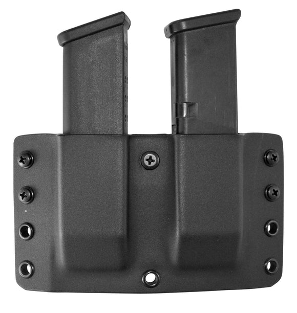 Comp-Tac Twin Warrior Fits Glock 9mm/40S&W/45 GAP Kydex Black