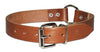 Leather Brothers  Leather Collar with Ring in Center - 3/4 x 18 in. (3/4 x 18 in.)