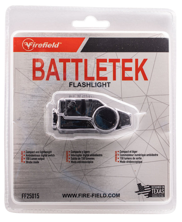 Firefield FF25015 BattleTek Weapon Light LED 150 Lumens Matte Black Polymer