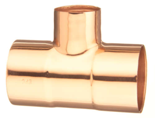 Elkhart Products Wrot Reducing Copper Tee 3/4 X 3/4 X 1/2 (3/4 X 3/4 X 1/2)