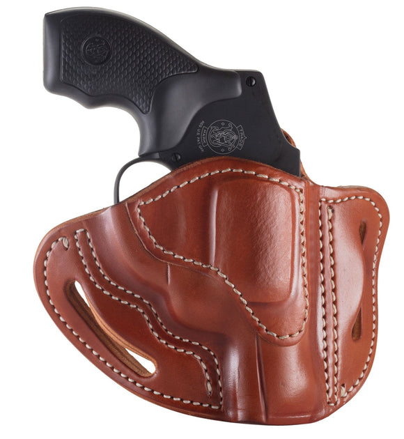 1791 Gunleather RVH1CBRR RVH1 Ruger LCR/S&W J-Frame Classic Brown Leather