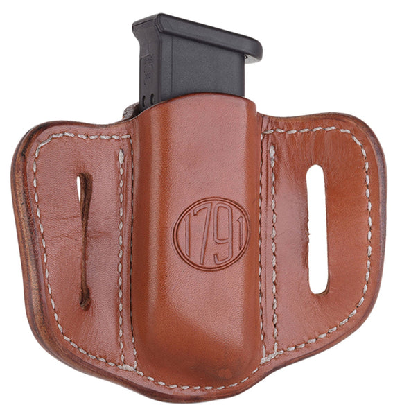 1791 Gunleather MAG12CBRA MAG1.2  Single Classic Brown Leather