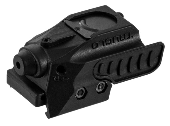 Truglo 560000007620R Sight-Line Compact Red Laser 5mW Handgun 630-670 nm Wavelength Black