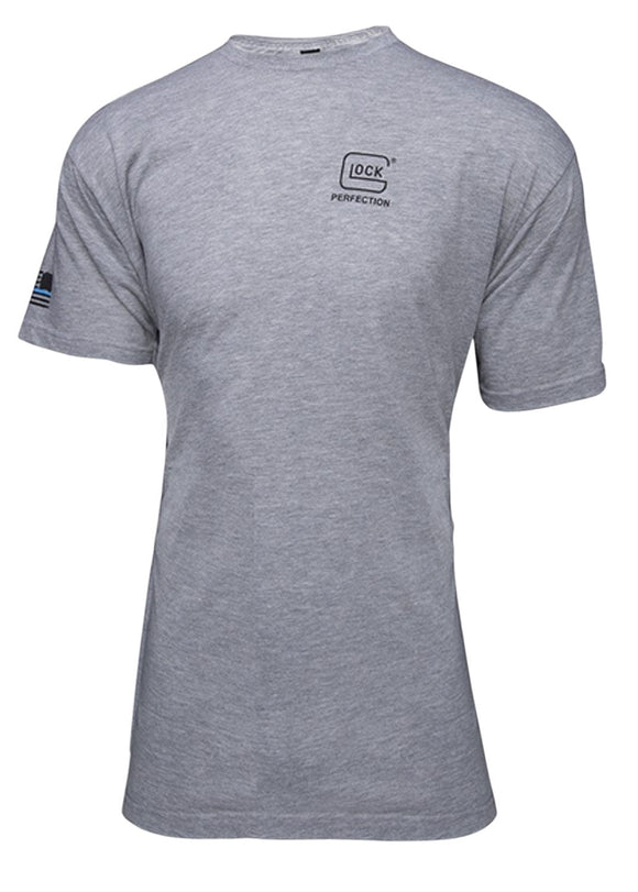 Glock AP95683 We've Got Your Six  T-Shirt Gray XL Short Sleeve
