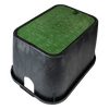 NDS 14 x 19 Standard Series - Black Box / Green Drop-in Cover, ICV (14 x 19)