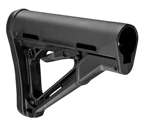 Magpul MAG310-BLK CTR Carbine Stock Black Synthetic for AR15/M16/M4 with Mil-Spec Tubes
