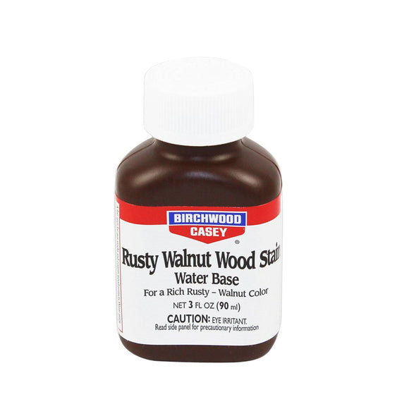 Birchwood Casey 24323 Rusty Walnut Wood Stain 3 oz Jar