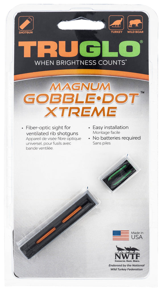 Truglo TG911XB Magnum Glo-Dot Xtreme Universal Shotgun Fiber Optic Green