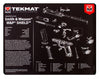 TekMat TEKR20SWMPSHIELD Ultra Premium Cleaning Mat  S&W M&P Shield Parts Diagram 15 x 20