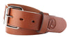 1791 Gunleather BLT014448CBRA Gun Belt 01 44-48 Leather Classic Brown