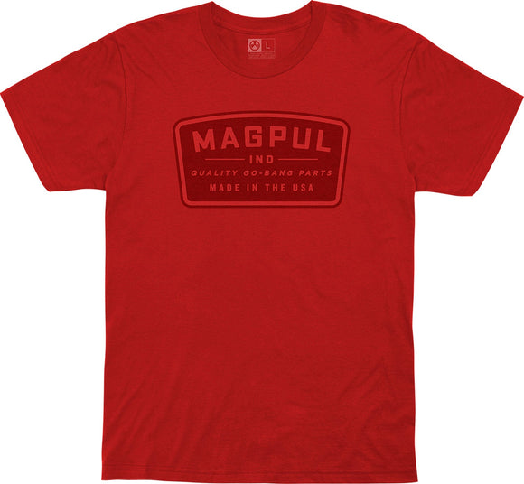 Magpul MAG1111-610-3X Go Bang Parts  Red 3XL Short Sleeve