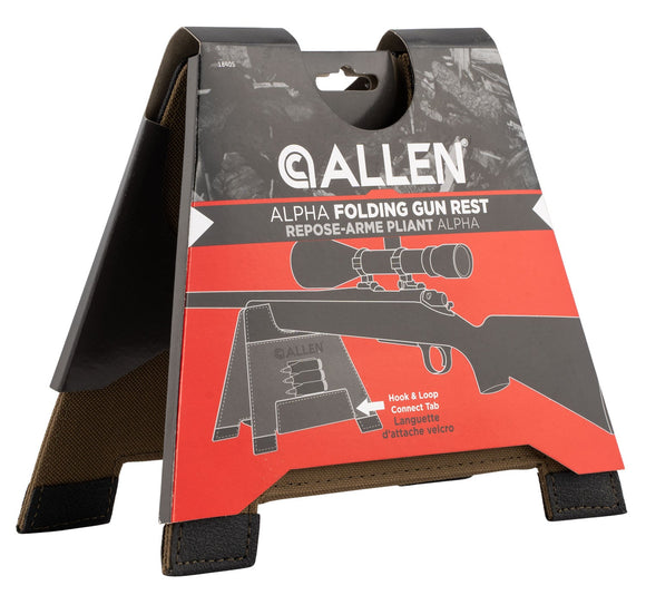 Allen 18405 Alpha-Lite Folding Gun Rest Brown Medium