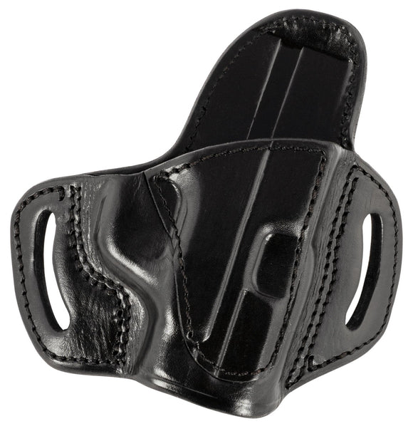 Tagua TXEPBH21010 Fort  Black Leather OWB S&W M&P Shield/Sig P365 Right Hand