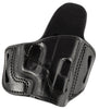 Tagua TXEPBH2520 Fort  Black Leather OWB compatible with Glock 19/Sig P320 Right Hand