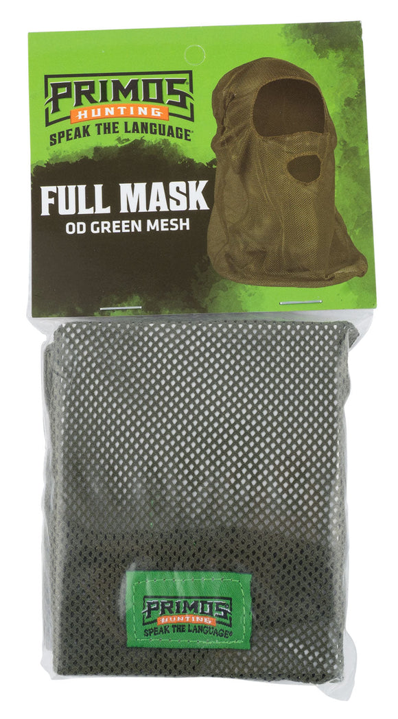 Primos PS6663 Mesh Full Mask OD Green Full Face Mask OSFA