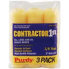 3-Pack Contractor First Paint Roller Covers, 9 x 3/8-In., 3-Pk.