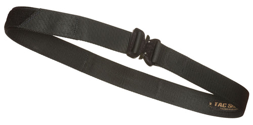 TACSHIELD (MILITARY PROD) T30SMBK Tactical Gun Belt with Cobra Buckle 30-34 Webbing Black Small 1.50 Wide