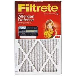 Micro Allergen Filter, Red, 16 x 30 x 1-In.