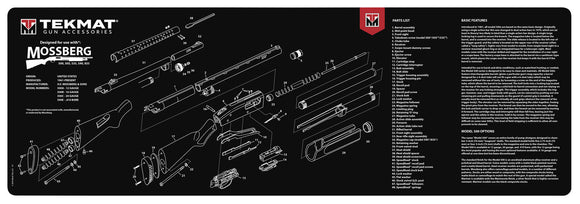 TekMat TEKR36MOSSBERGG Original Cleaning Mat  Mossberg Shotgun Parts Diagram 12