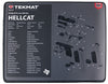 TekMat TEKR20HELLCAT Ultra Premium Cleaning Mat  Springfield Hellcat Parts Diagram 15 x 20