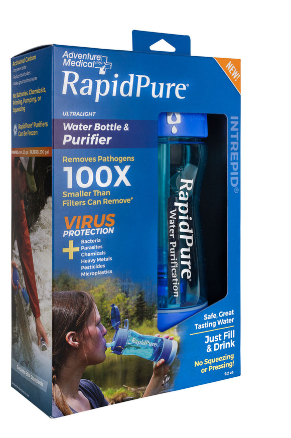 RapidPure 01600120 Intrepid Bottle  Blue
