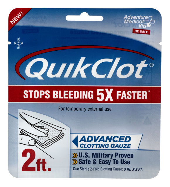 Adventure Medical Kits 50200025 QuikClot  Clotting Gauze 3