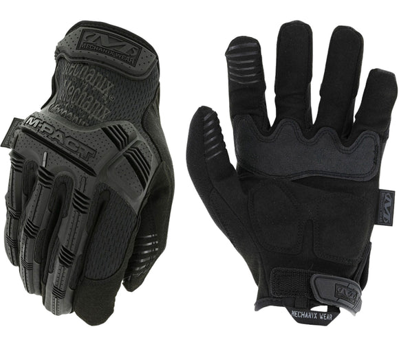 MECHANIX WEAR MPT-55-010 M-Pact Covert Large Black Synthetic Leather