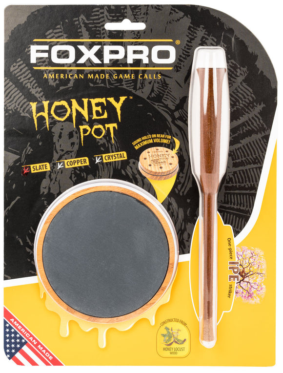 Foxpro HPSLATE Honey Pot  Turkey Slate Call