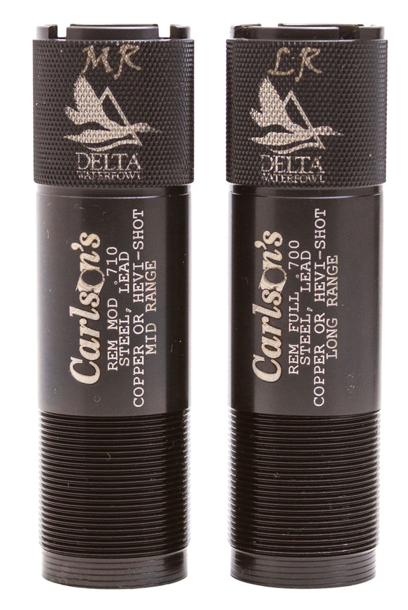 Carlsons 07260 Waterfowl Rem Choke 12 Gauge Mid-Range/Long-Range 17-4 Stainless Steel Black