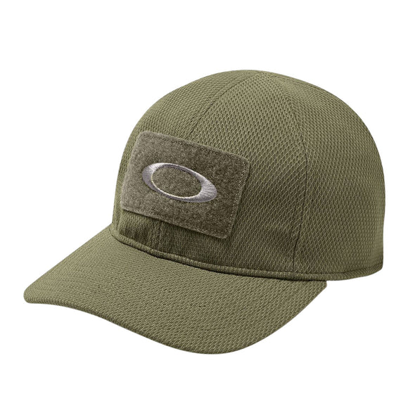 OAKLEY (LUXOTTICA) 911444A-79B SI Cotton Cap  Polyester Large/X-Large Worn Olive