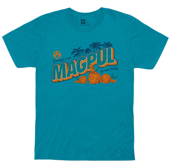 Magpul MAG1170-441-L Fresh Squeezed Freedom  Ocean Blue Large Short Sleeve T-Shirt