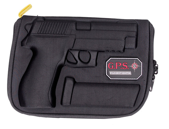 G*Outdoors GPS-910PC Molded Pistol Case  Black 1 Handgun for Sig P226,228,229,220,SP2022 w/wo Rails